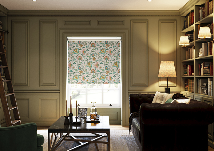 Louisa, Caicos Turquoise - Roller Blind - Image 3